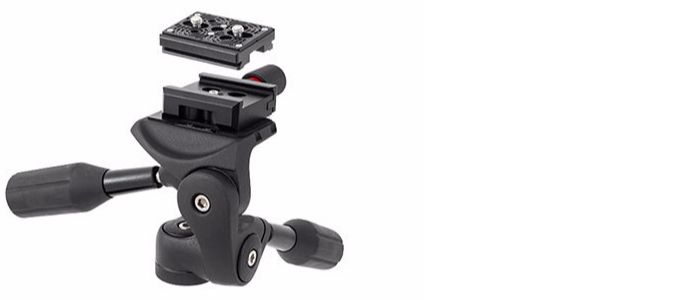 水中3ウェイ雲台