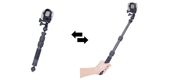 Set-up example - Carbon telescopic Arm S