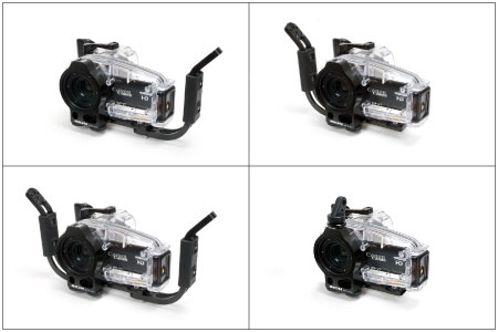 Supports various am configurations in combination of [D Holder] and [Shoe base].