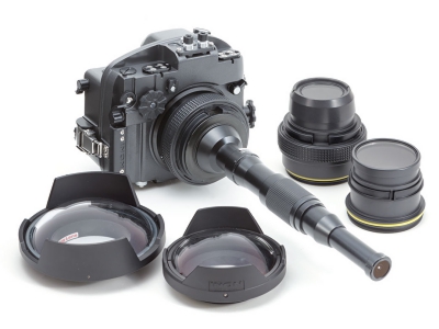 Wide variety of lens port to support from ultra macro to fish-eye imaging