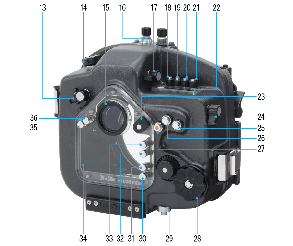 X-2 for EOS80D [Rear]