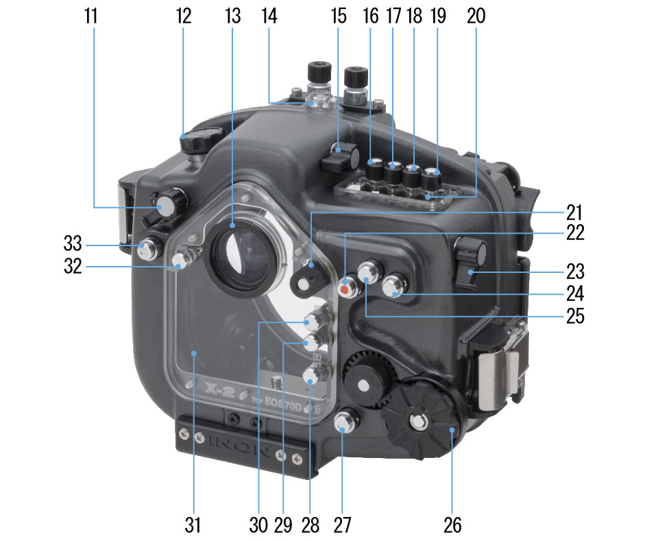 X-2 for EOS70D [Rear]