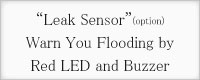 Leak Sensor Warn You Flooding by red LED and Buzzer