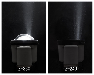 Focus Light trajectory (underwater)